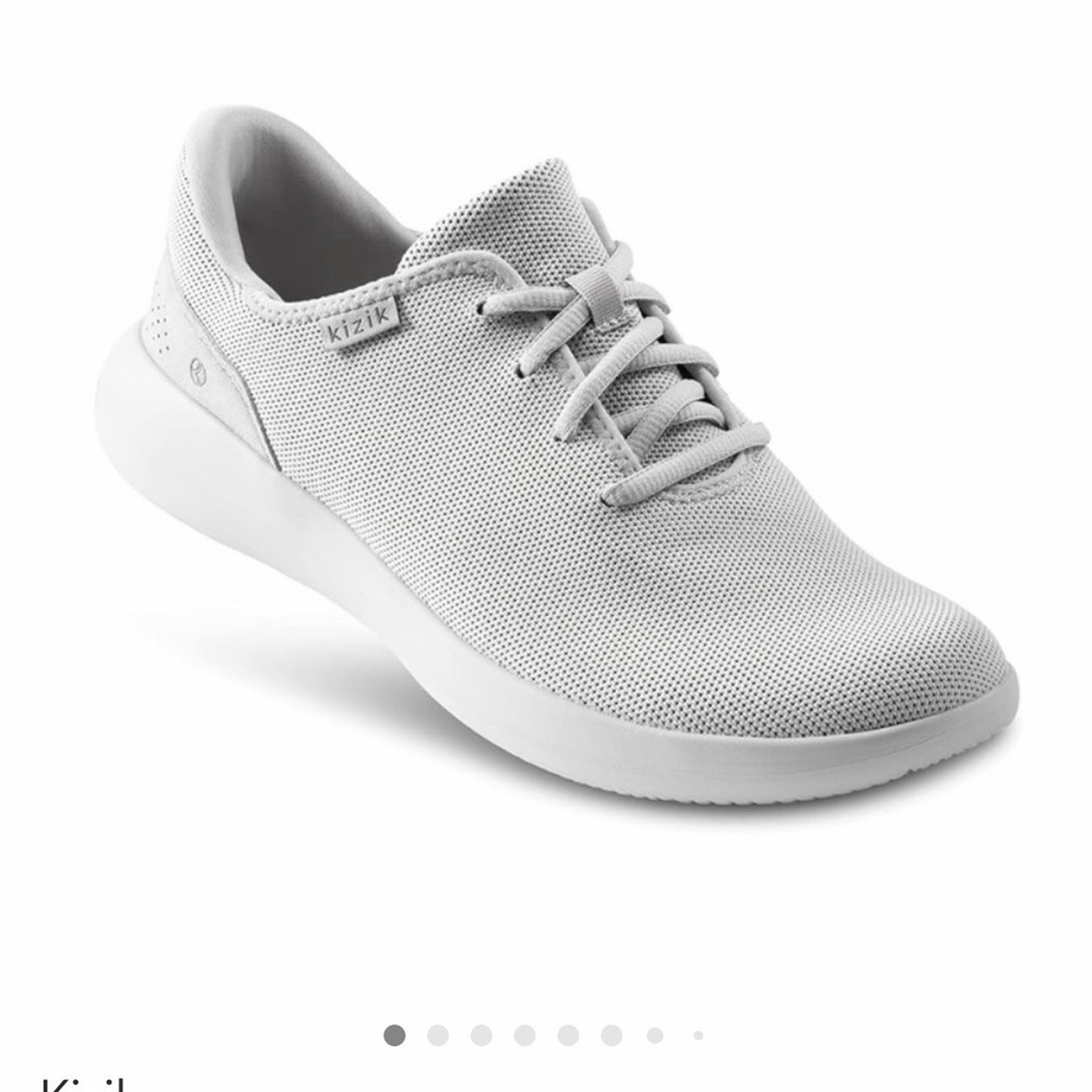 Kizik Madrid Eco Knot Light Gray Sneakers - Picture 2 of 6